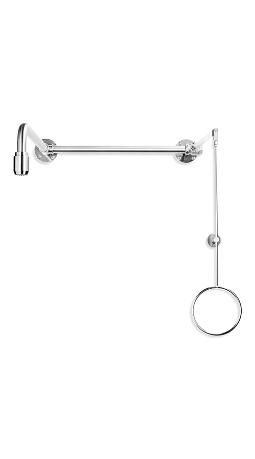 Douche d’urgence corporelle variable